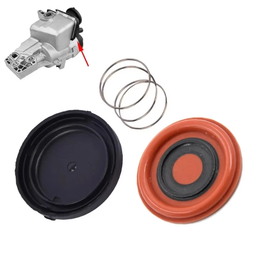 Box Oil Separator Diaphragm For ENGINE PCV KIT C70 S40 V50 30684381 30788494 Fit for Volvo C70 Exhaust Valve Cover 1SET