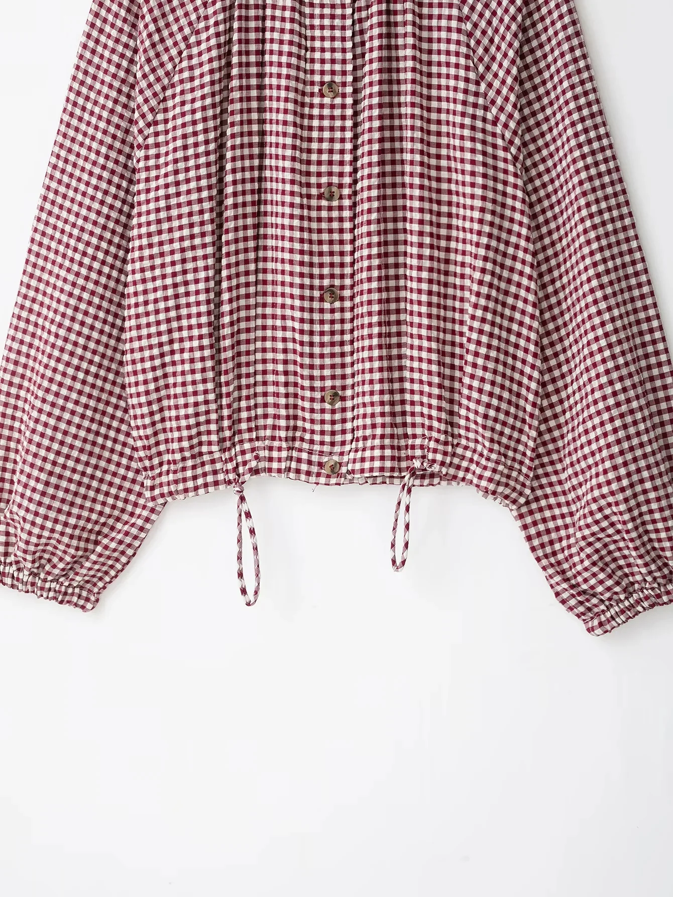 KONDALA Damen Lässige Elegante Karierte Hemdjacke 2026 Frühling Herbst Trendige High-Street Vintage Jacke Vielseitige Pendlerjacke für Damen – Detail 15