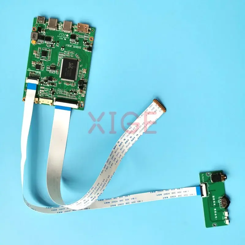 Controller Board Fit NT156FHM N156HCE N156HGE N156HCG NV156FHM N156HCA HB156FH1 Mini-HDMI USBC 3.0 Panel 1920x1080 EDP-30Pin Kit