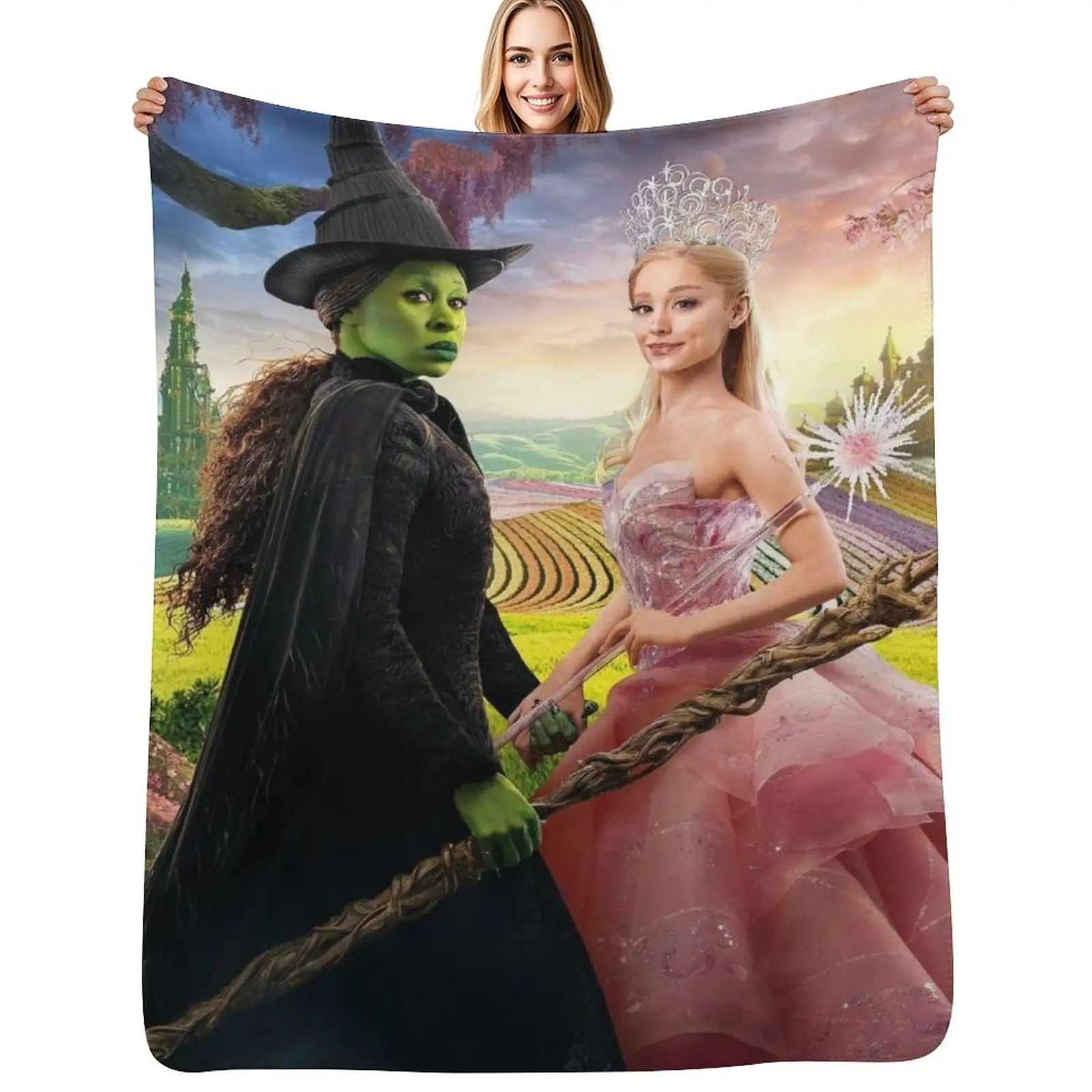Wicked Throw Blanket Modern Design Soft Blanket for Home Decor