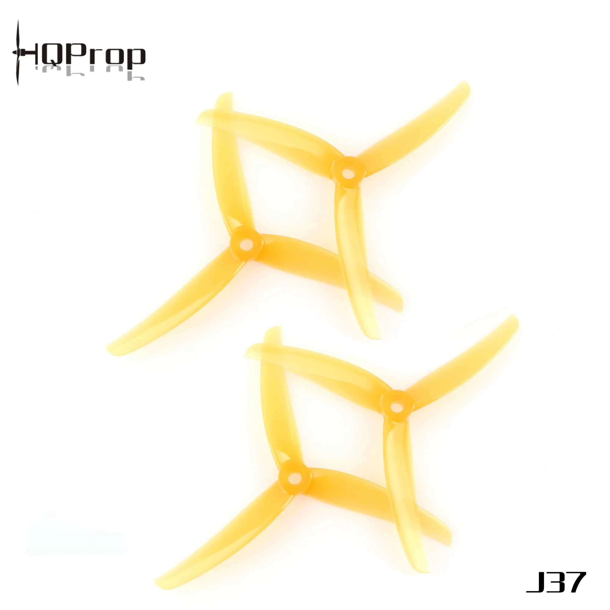 2 Pairs HQPROP J37 4.9X3.7X3 FPV Propeller Juicy Prop 4.9 Inch Compatible With 5 Inch Flower Flying Fpv Crossing Aircraft Racing