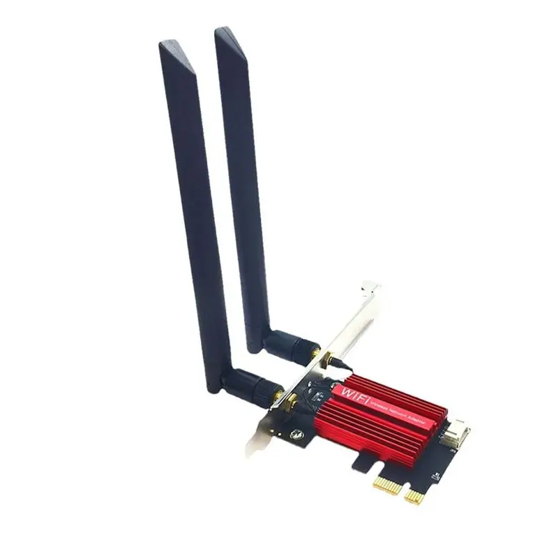 

Wi-Fi адаптер BE200 PCIE, Wi-Fi 7, 8774 Мбит/с, Bluetooth 5.4, для игровых ПК, беспроводная сетевая карта 2.4G/5G/6ГГц