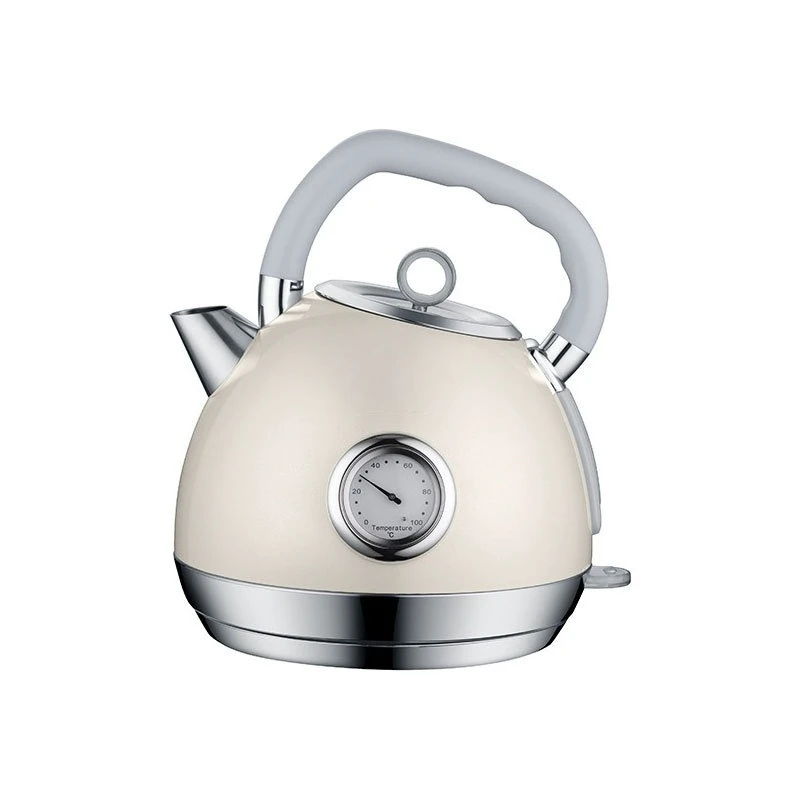 

Electric kettle 304 stainless steel kettle Household retro thermal insulation kettle
