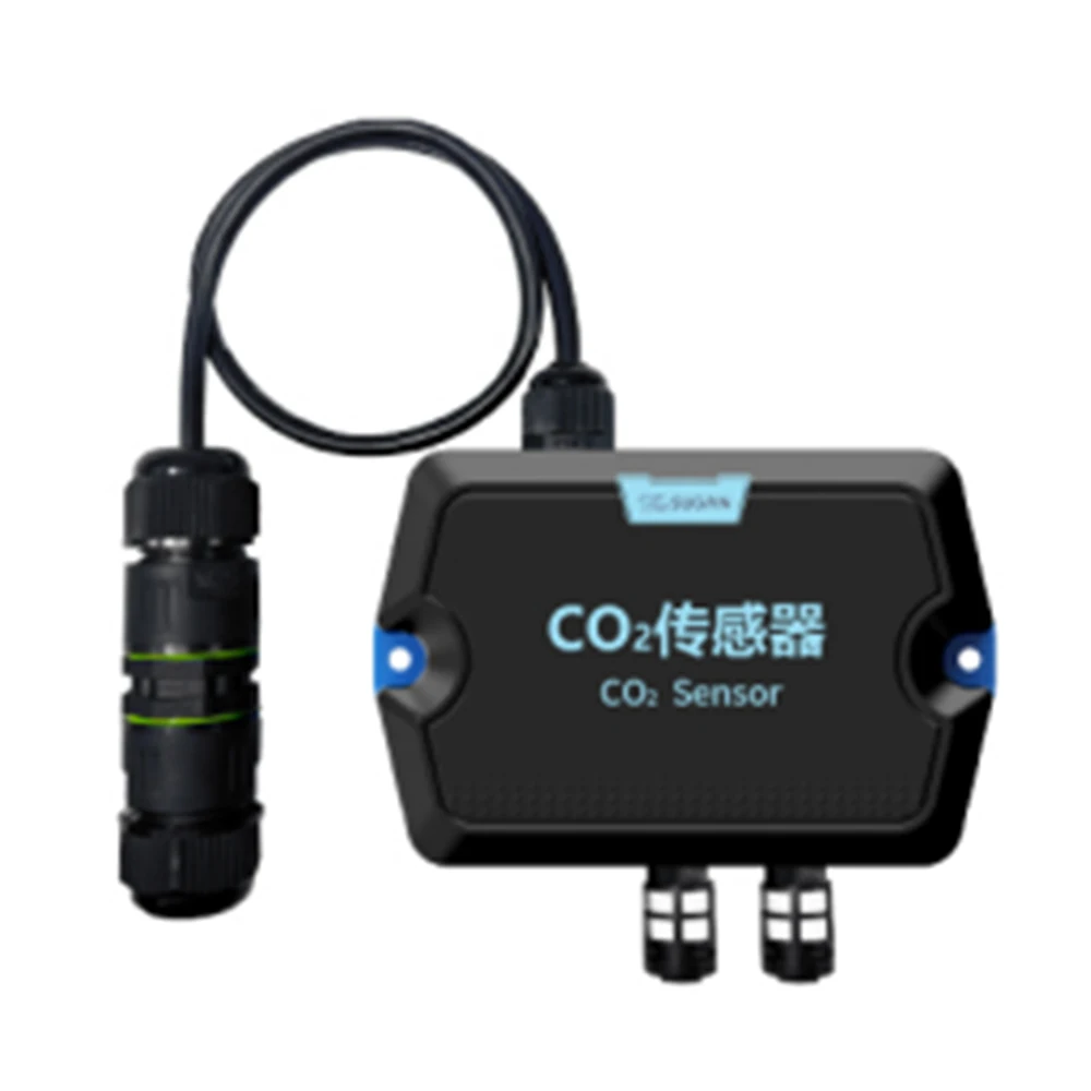 Waterproof High Precision NDIR CO2 Sensor for Poultry Farm Greenhouse Air Quality Monitoring