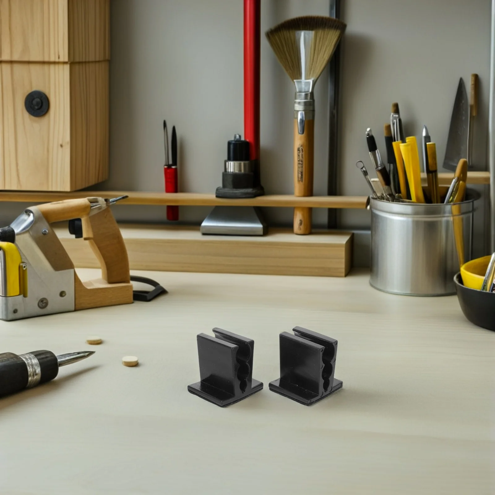 

2Pcs Wireless Lavalier Mic Clip Portable Lapel Microphone Clamp Holder Stable Shirt Clip Conference Podcast Mic Stand Clamp