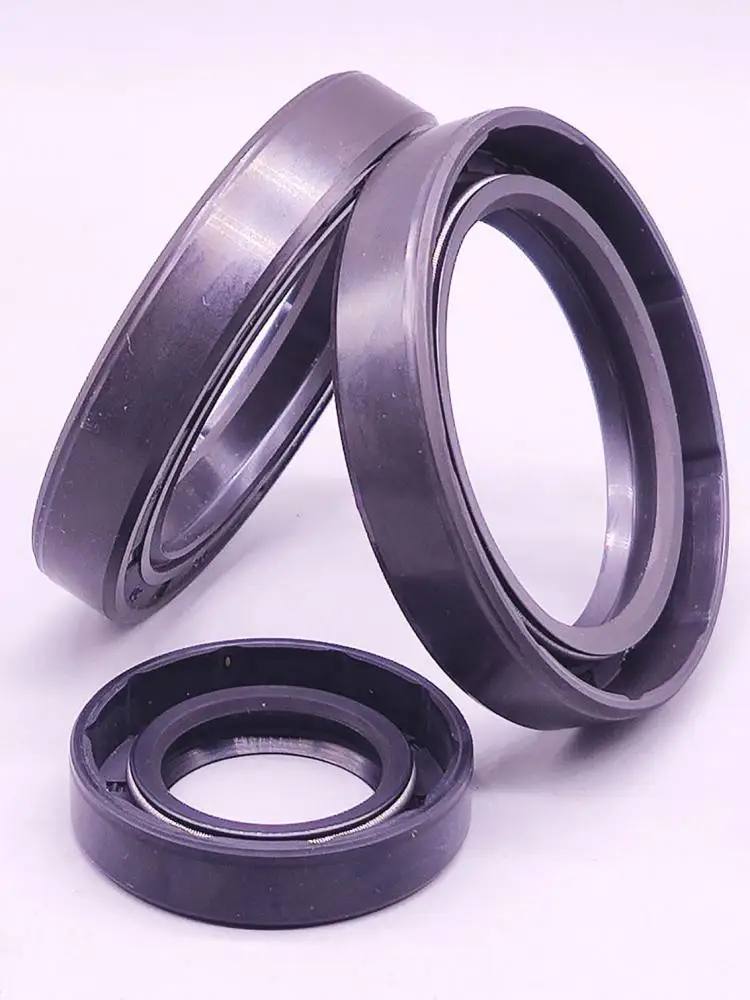 2 pièces NBR ID 12/13/14mm noir TC/FB/TG4 squelette bagues d'étanchéité à l'huile joint à Double lèvre pour arbre de Rotation