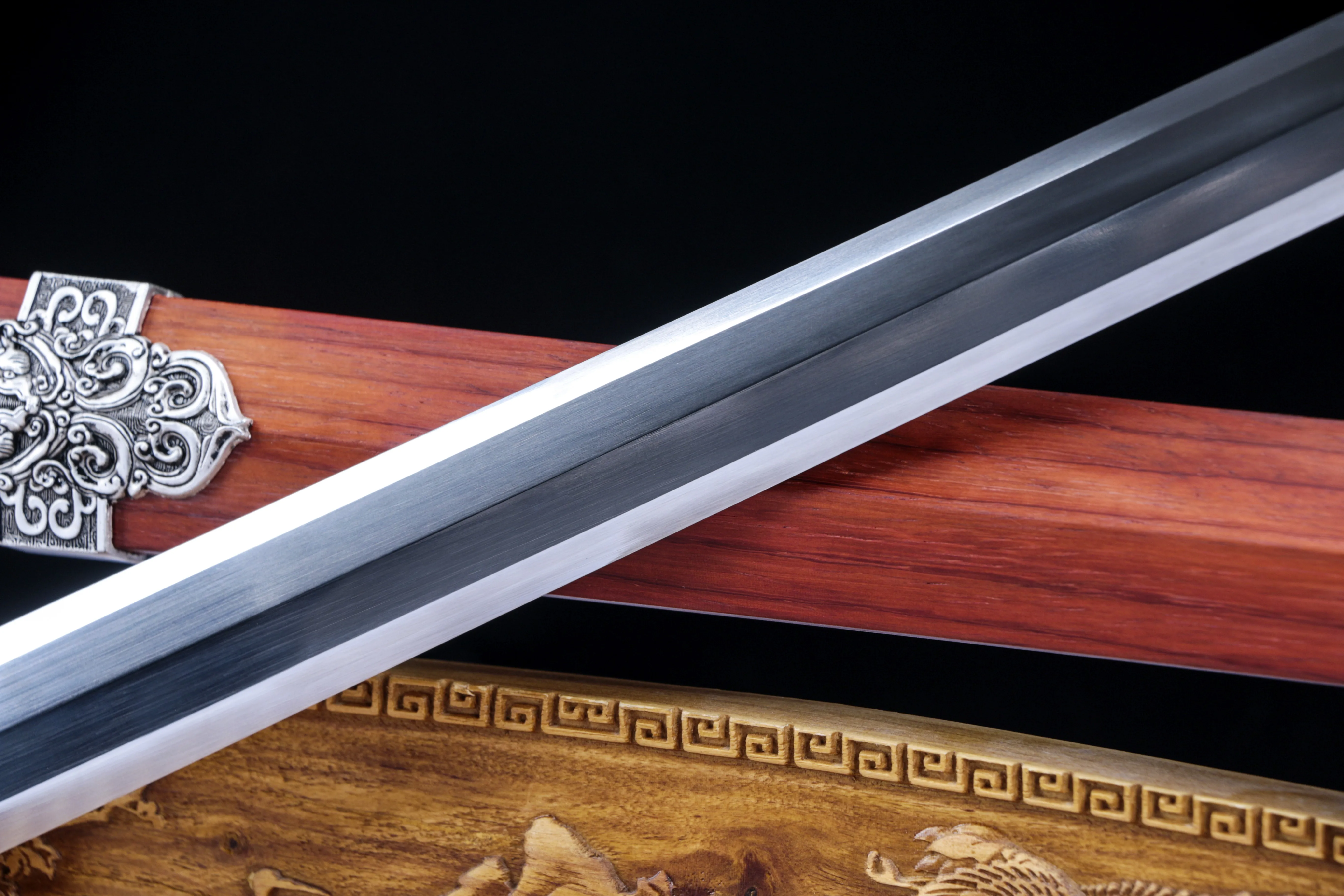 79 سنتيمتر سيف الحرب الإمبراطورية الرومانية في العصور الوسطى ، سيف فارس الهيكل الأوروبي ، كاتانا فايكنغ ، الصليبية ، محارب لحام السيف ، العدالة