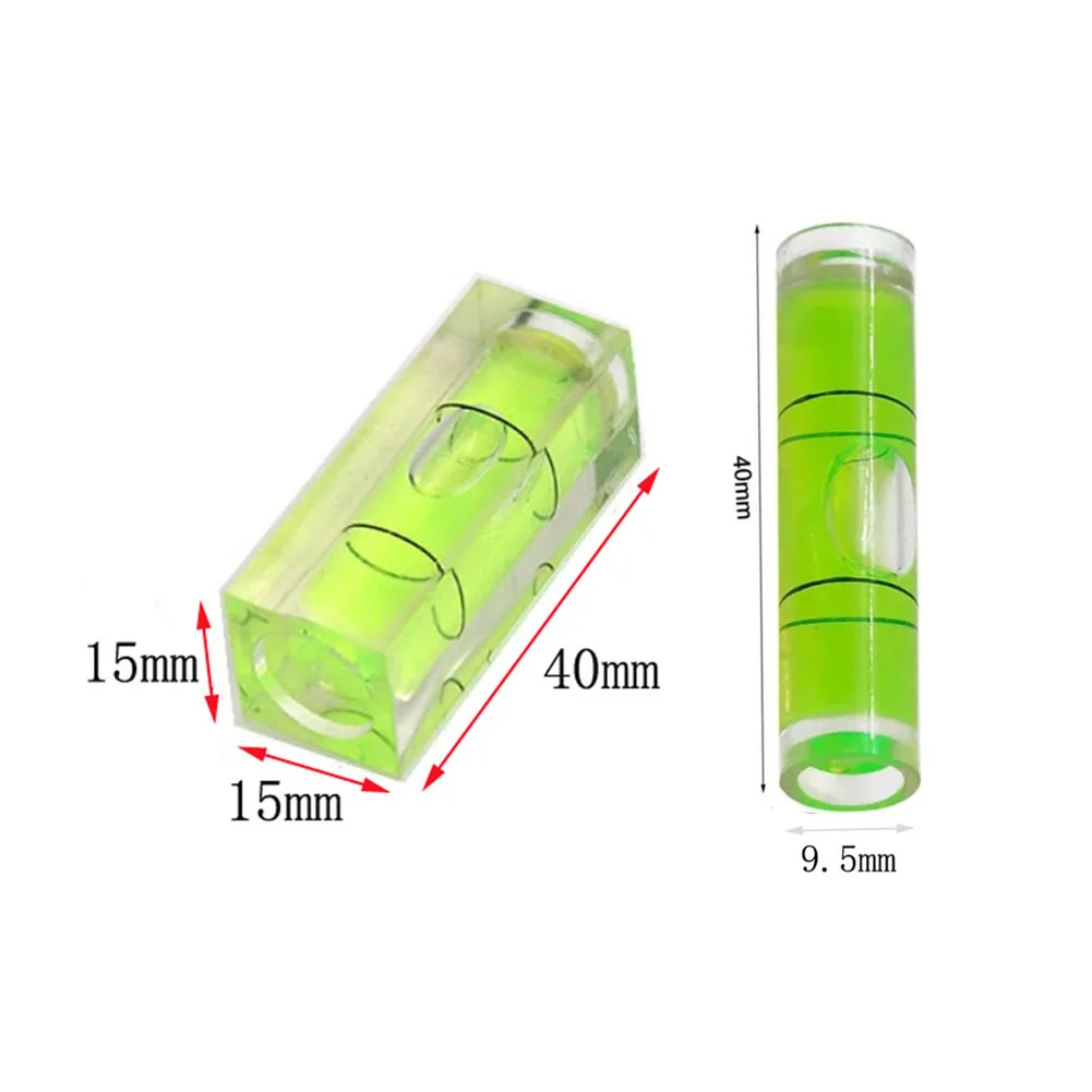 Brand New Levelers Spirit-Level 2 Pcs Bead Type Bubble Easy To Use Horizontal Mechanical Strip Plastic Spirit-Level