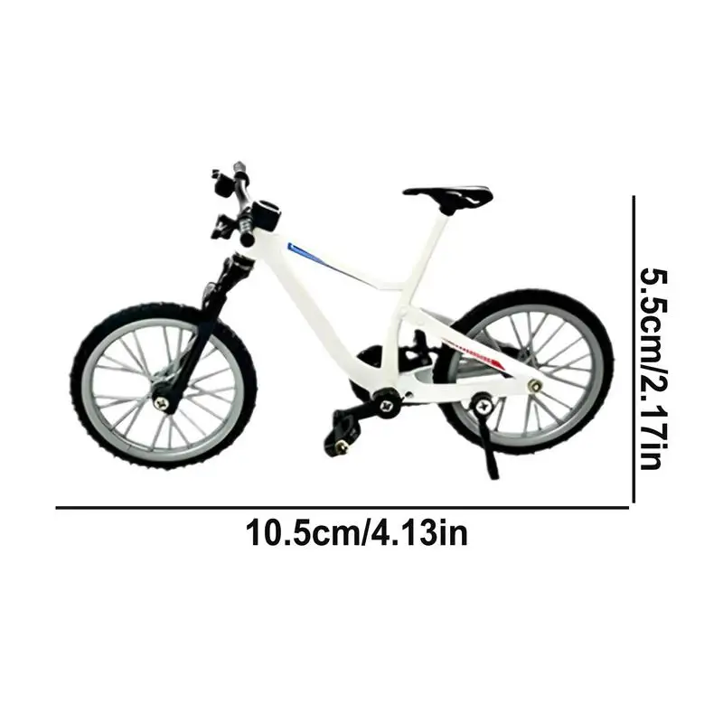 Vinger BMX Speelgoed Sport Vinger Cyclus Speelgoed Met Aanpasbare Onderdelen Miniatuur Bureau Buitensport Ornament Voor Boekenplank Vensterbank