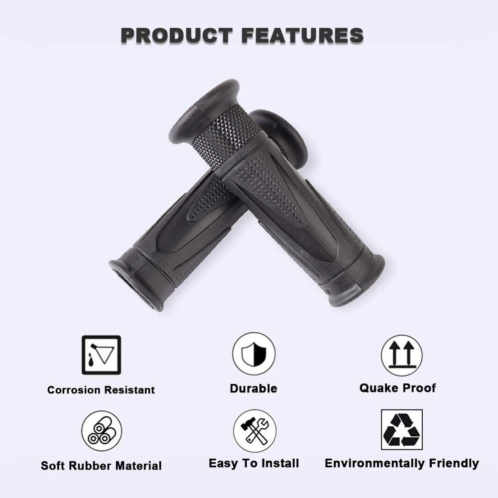 25mm Motorcycle Handlebar Grips Rubber Cover Accessories For Street Triple 765 R/RS /S Tiger 900 1200GT 850 Sport Scrambler 1200