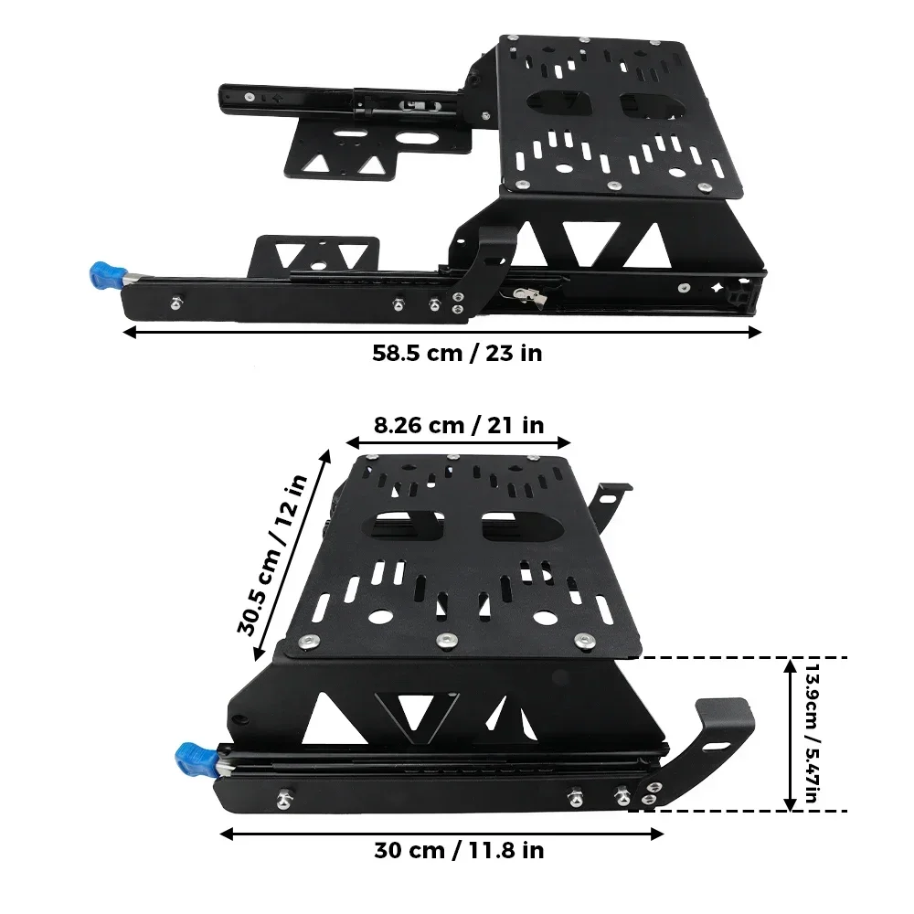 CC110 Bracket Suitable Luggage Rack Motorcycle Rear Tailstock For Honda Cross Cub CC110 2023 2024 Modified Sliding Chute Carrier