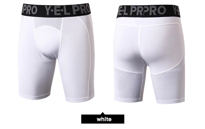 Männer Sport Fitness Shorts Gym Training Schnell Trocknende Kompression Leggings Radfahren Shorts Basketball Laufen Kurze Workout Tight – Detail 8