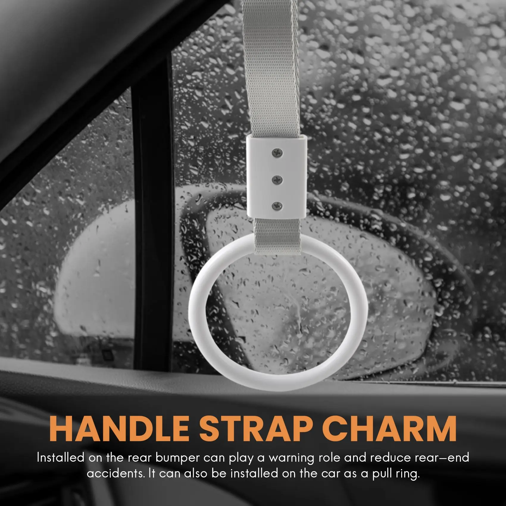 Super Sale Ring Handle Strap Charm Round JDM Tsurikawa Ring Subway Train Bus Handle Strap Charm Drift