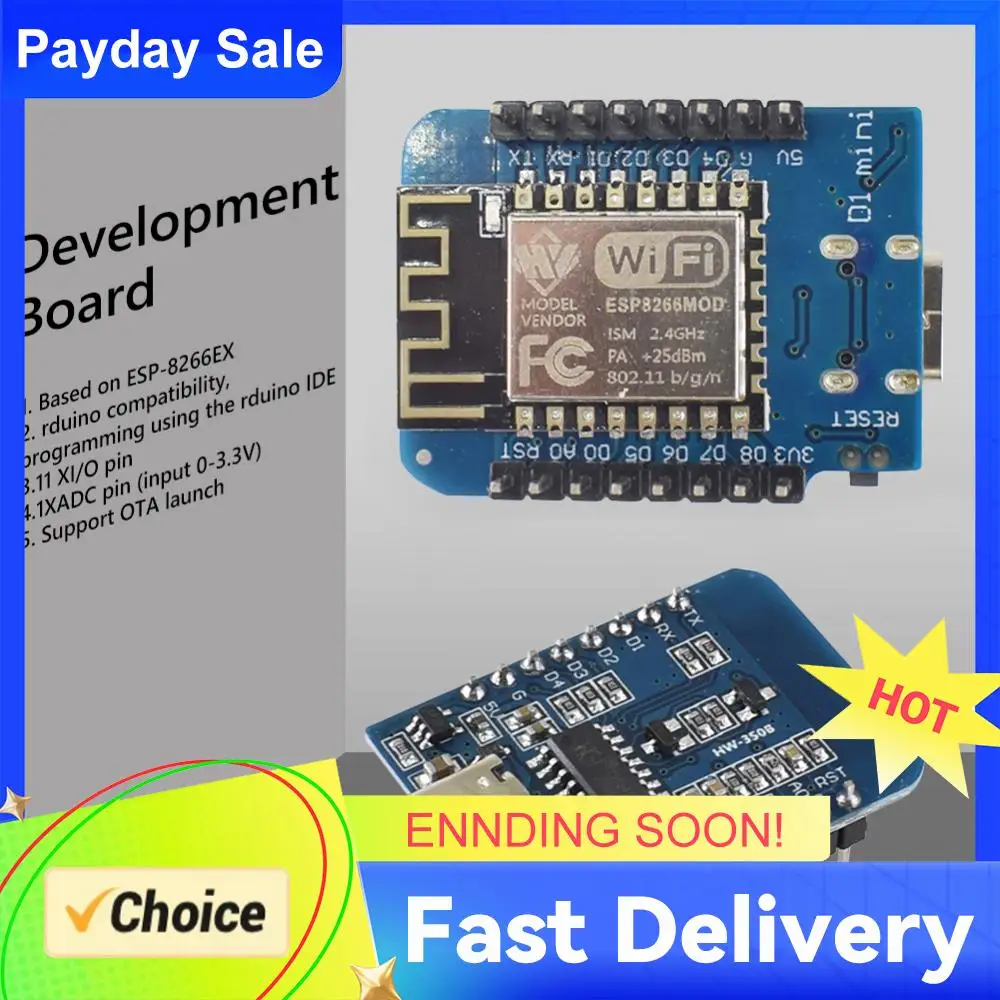ESP8266 ESP-12F  NodeMcu Lua WIFI CH340 Development Board Type-C WLAN WiFi Internet Development Board for Arduino
