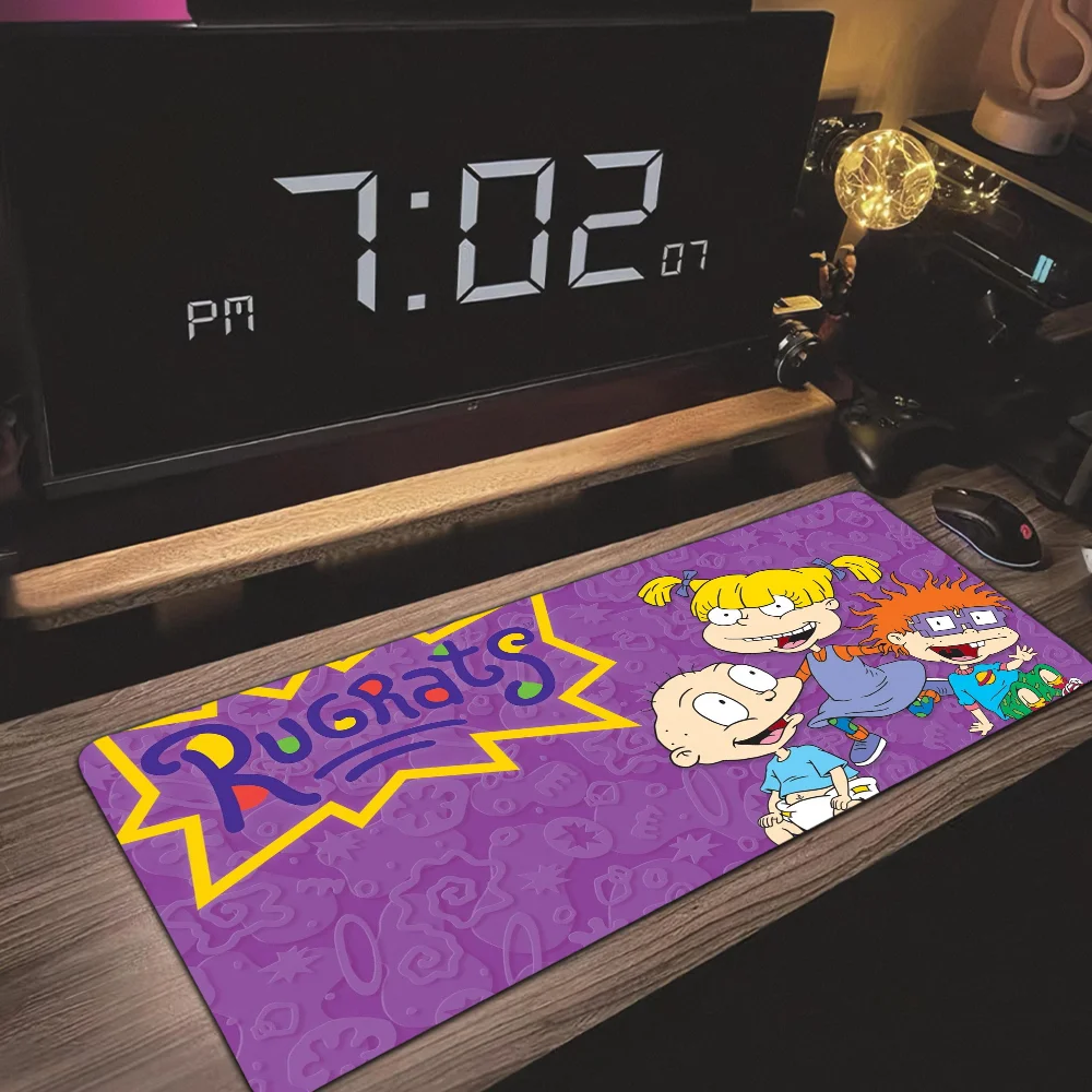 كارتون R-Rugrats الوافدين الجدد ألعاب سرعة الفئران التجزئة لوحة ماوس مطاطية صغيرة الحجم للعبة CSGO الكبيرة كمبيوتر مكتبي كمبيوتر محمول #6