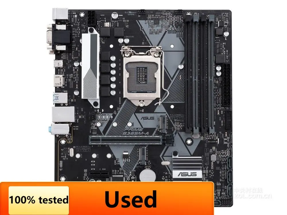 Asus PRIME B365M-A 마더보드, DDR4 HDMI DVI VGA M.2 인텔 B365 LGA 1151 소켓, 마이크로 ATX 사용 