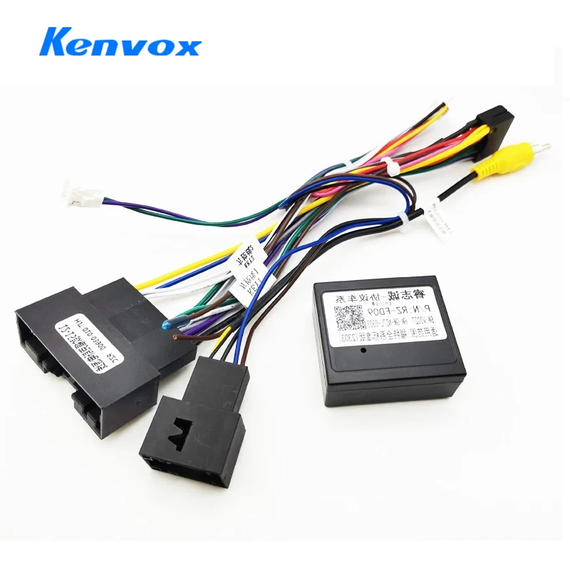 Car Android Harness Adapter CAN Bus Decoder 16Pin Plug to 24 Pin ACM Head Unit Connector Cable for Ford Focus MK3 Fiesta Mondeo