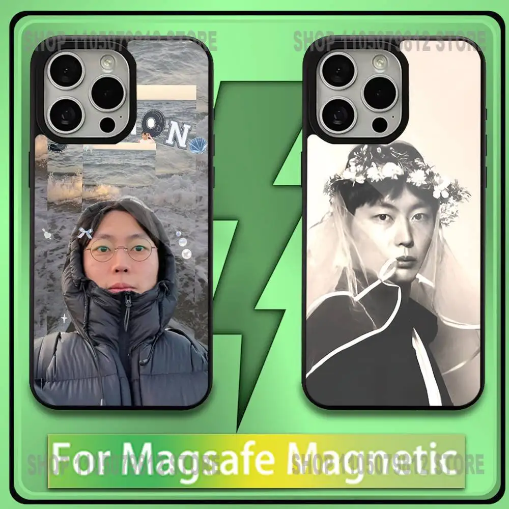 

R-Roh J-Jae W-Won Phone Case For iPhone17,16,15,14,13,12,11,Plus,Pro,Max,Mini Soft Magesafe Magnetic Wireless Charge