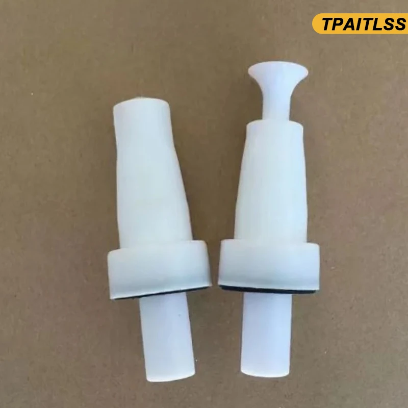 Tpaitlss 2 шт., порошковый электростатический пистолет-распылитель, электрическая игла, плоская насадка, головка пистолета, длинный стержень для G M03