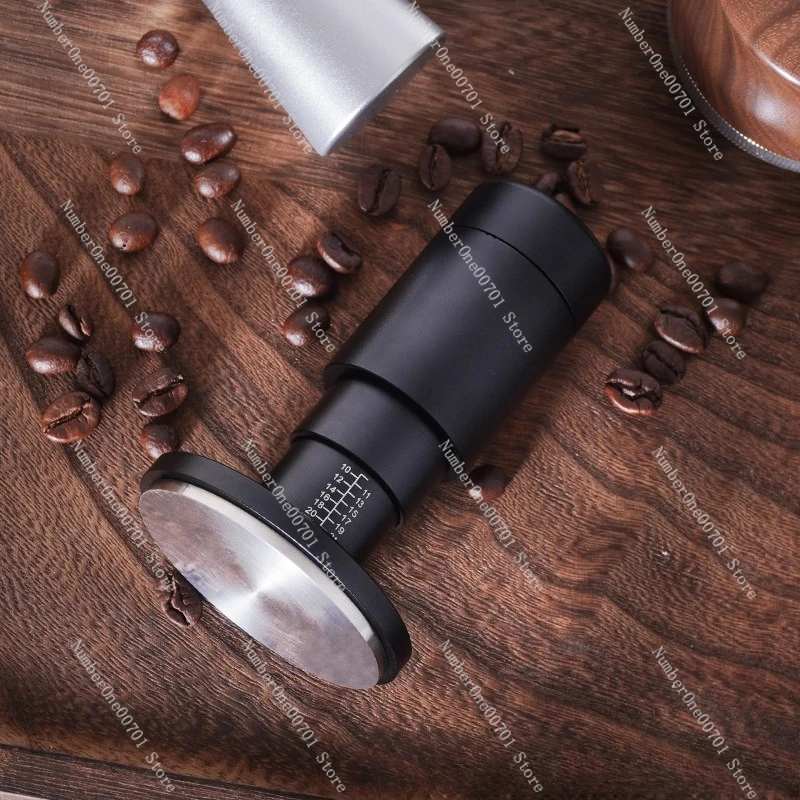 Coffee Tamper & Distributor 2-in-1 | Impact Tamping for 51-58mm Portafilter