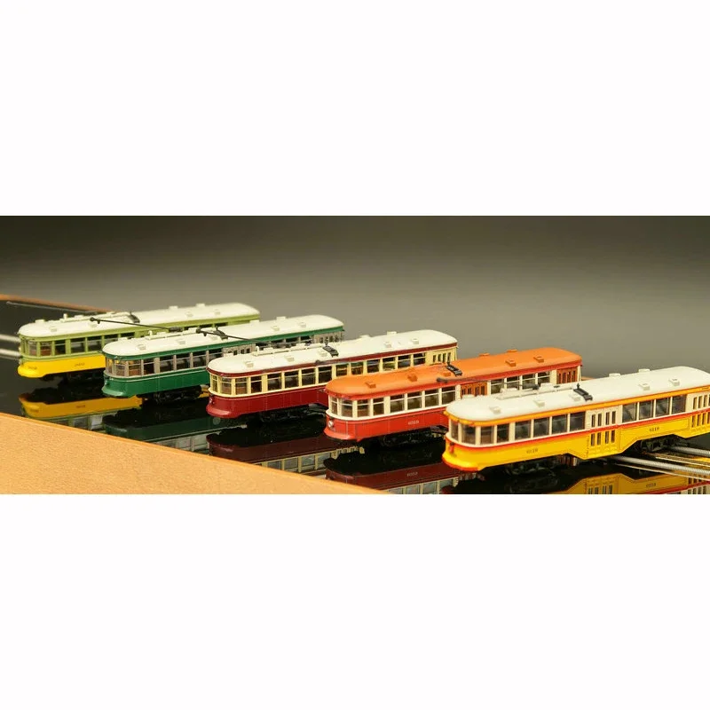 1/160 N รถไฟรุ่น American Peter Witt ดิจิตอลหัวรถจักรไฟฟ้ารถรางคอลเลกชันของขวัญของเล่น