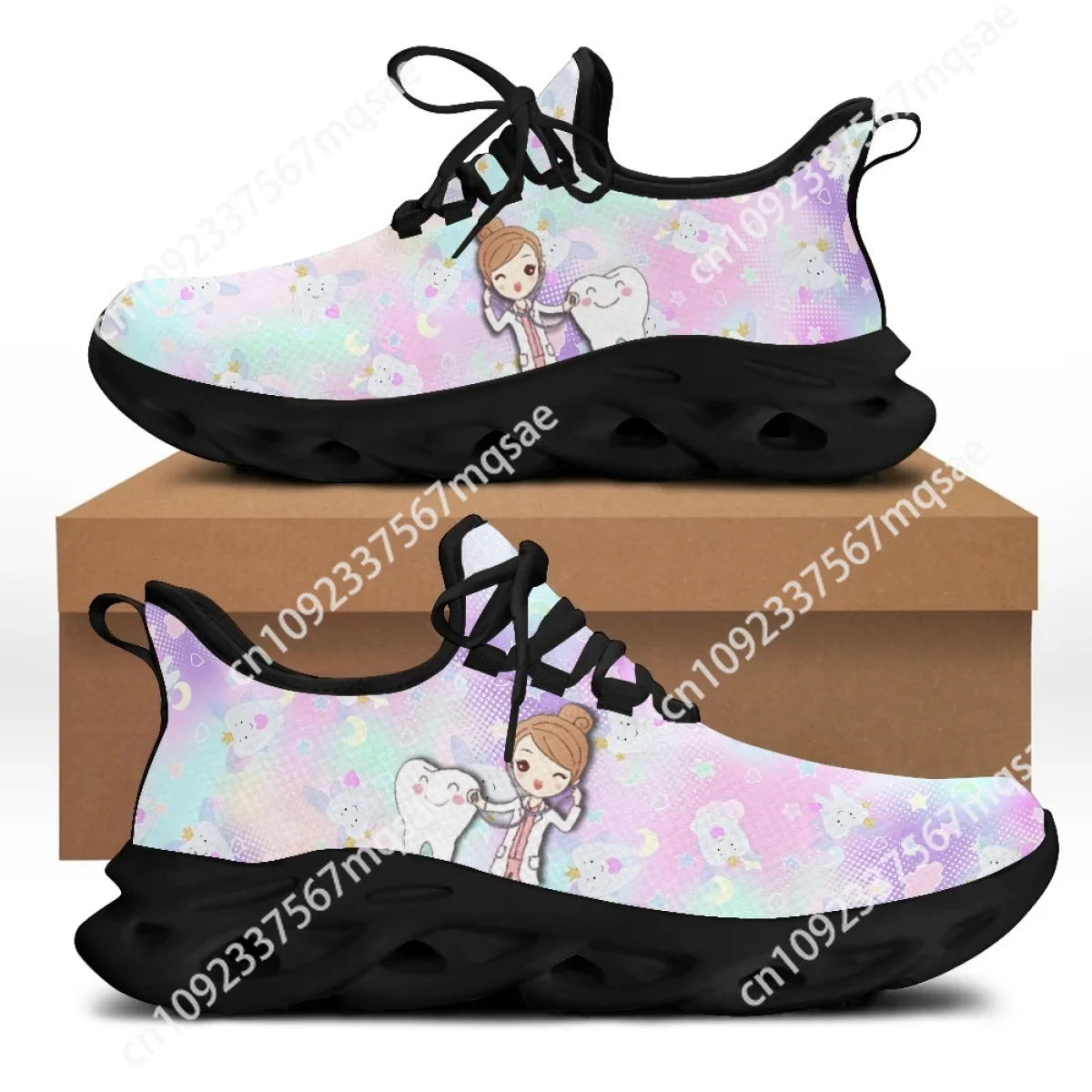 

Custom Hot Nursing Shoes Women Casual Outdoor Footwear Flats Shoe Nursing Medical Brand Customizable Sneakers Lightweight