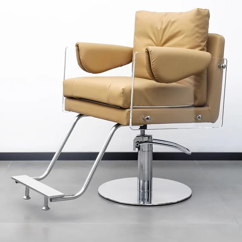 Chair With Modern Design Chairs Barber Barbershop Simple Professional Hair Dresser Desk Sillas Hydraulic Beauty Salon