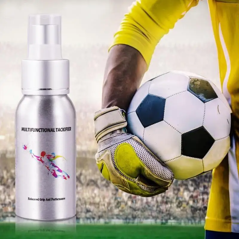 Football Grip Spray 50ml Goalkeeper Glove Spray Goalkeeping Grip Enhancer Goalie Glove Glue For Improving Performance