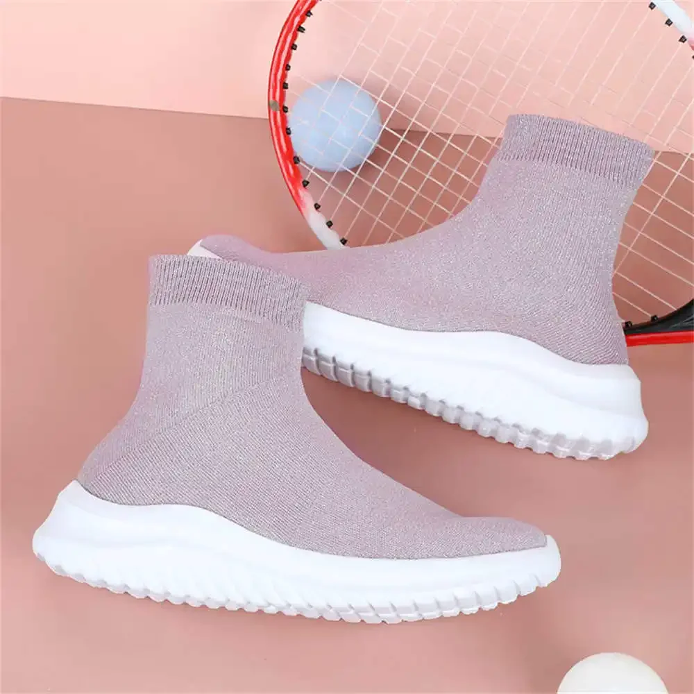 Round Foot Spring-autumn Blue Shoes Ladies Vulcanize Sneakers For Women Luxury Children\'s Autumn Boots Sports Stylish