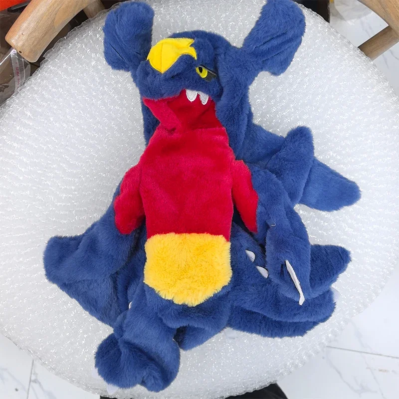 

40/70 см Pokemon Garchomp аниме плюшевые игрушки Pokémon Plushie Kawaii полуфабрикат кожаная кобура подушка подарок для детей Рождество