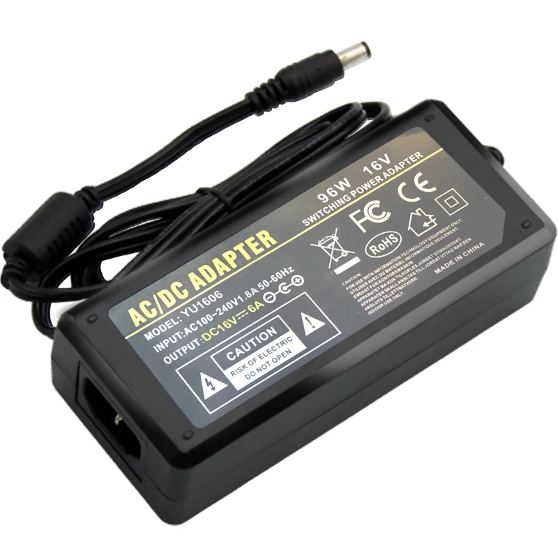 

220V To 16V 6A Power Adapter Switching Power Supply 16V 5.5A Power Supply DC Output Power Transformer