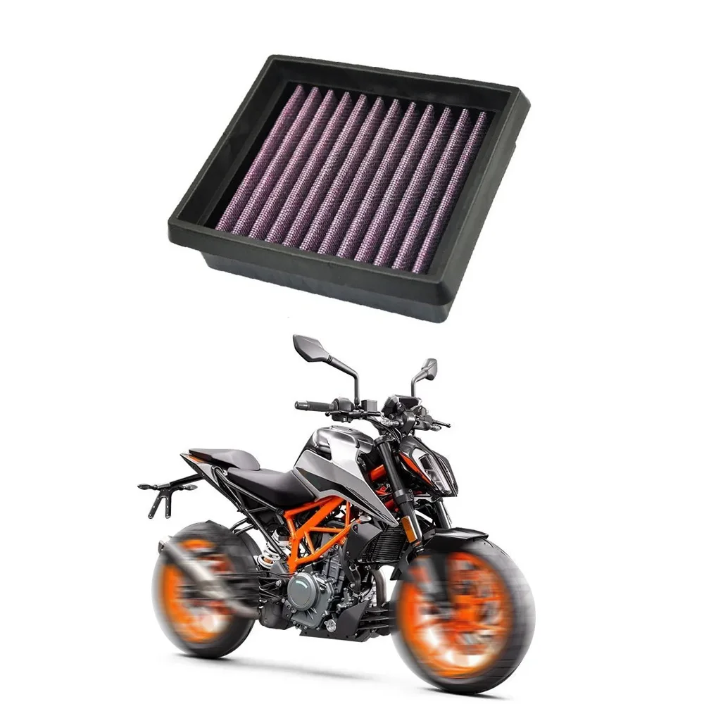 

For KTM 125 Duke 2011–2016 200 Duke 2012–2016 390 Duke 2013–2016 Motorcycle Air Filter Intake Cleaner Replacement ET220460398