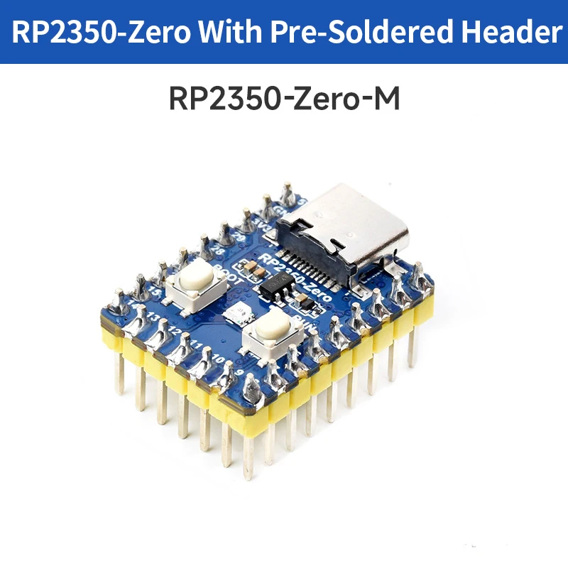 

Мини-плата разработки RP2350-Zero, двухъядерный микроконтроллер с двойной арцетектурой для Raspberry Pi Pico 2