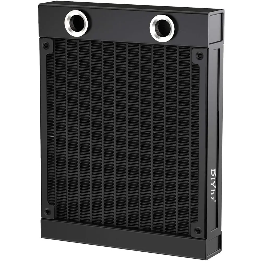 

Water Cooling Computer Radiator, 12 Pipe Heat Exchanger Liquid Cooling Radiator G1/4 Thread Heat Row Sink 120mm or CPU PC Laser