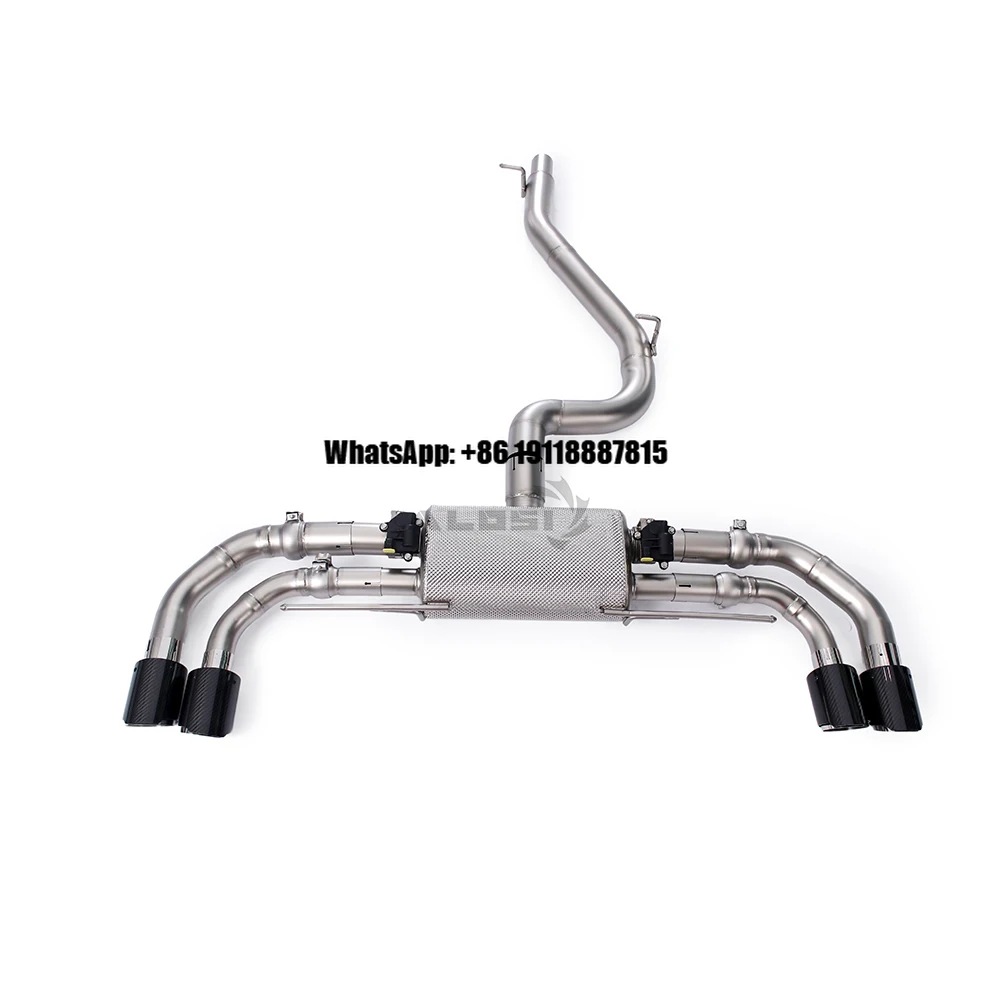 

Cat Back Exhaust System for Audi TT 3.2 MK2/8J 2002-2010 SS304 High-performance Exhaust System Sports Car Muffler Valve Switch