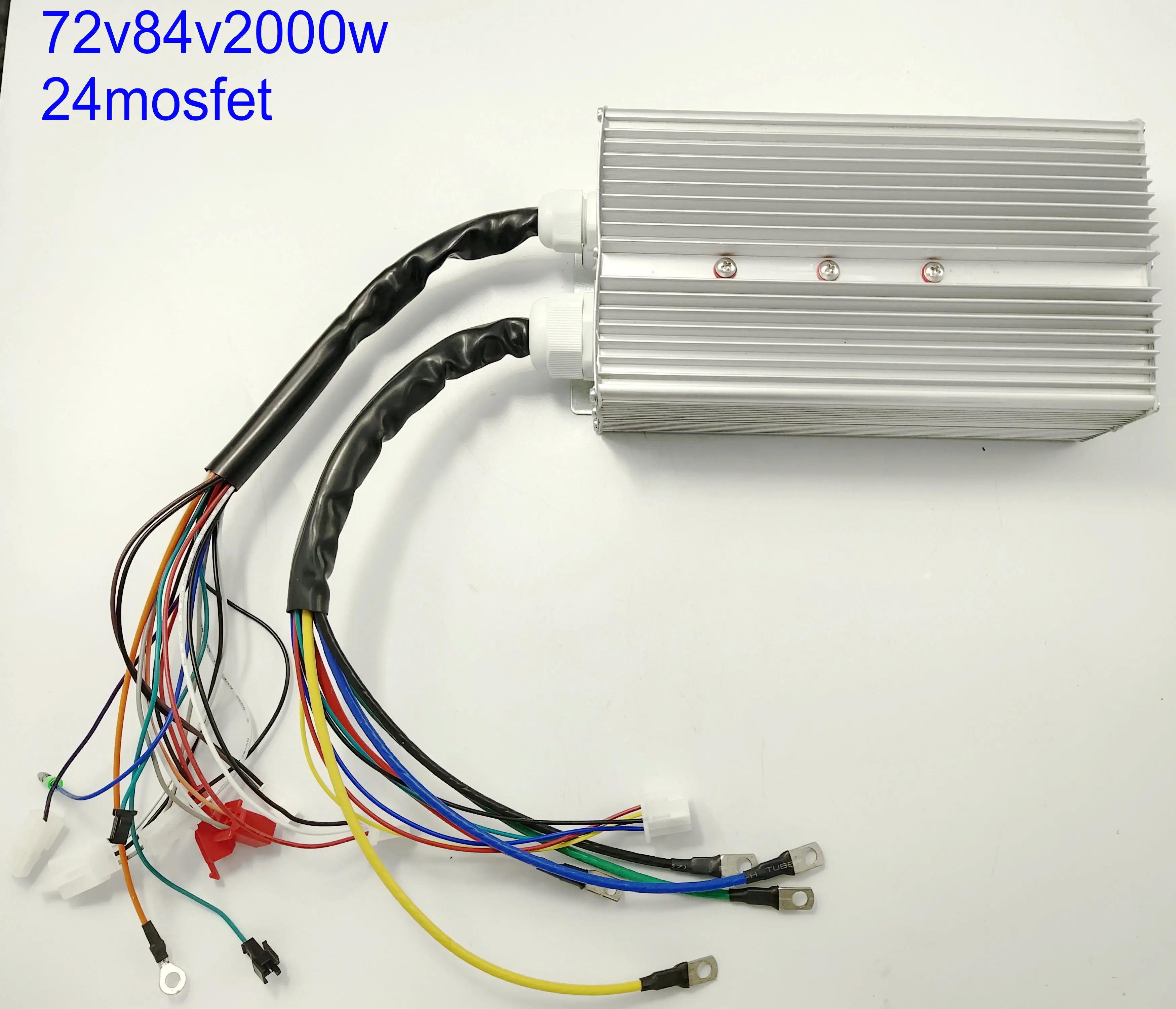 

24Mosfet контроллер BLDC 24v36v48v60v72v84v1200w1500W для двигателя электрического велосипеда с датчиком/НЕ ЭЛЕКТРИЧЕСКИЙ трехколесный велосипед ATV SCOOTER часть