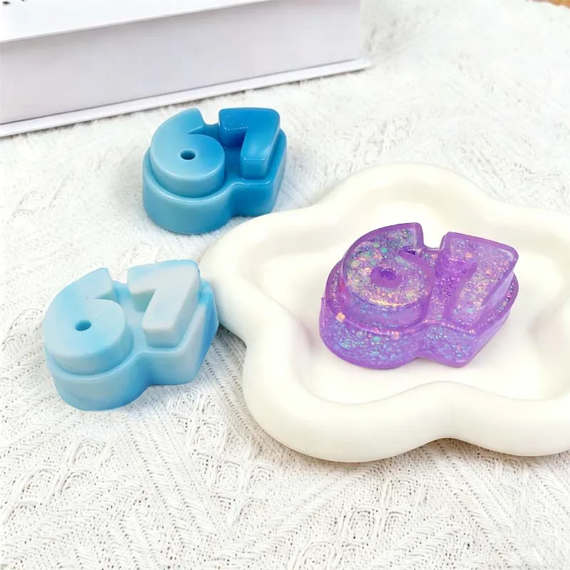 Juguete antiestrés Squishy Six Seven de maltosa, textura de harina, juguete divertido, juguete sensorial para aliviar el estrés, juguete de descompresión para adultos, relajante