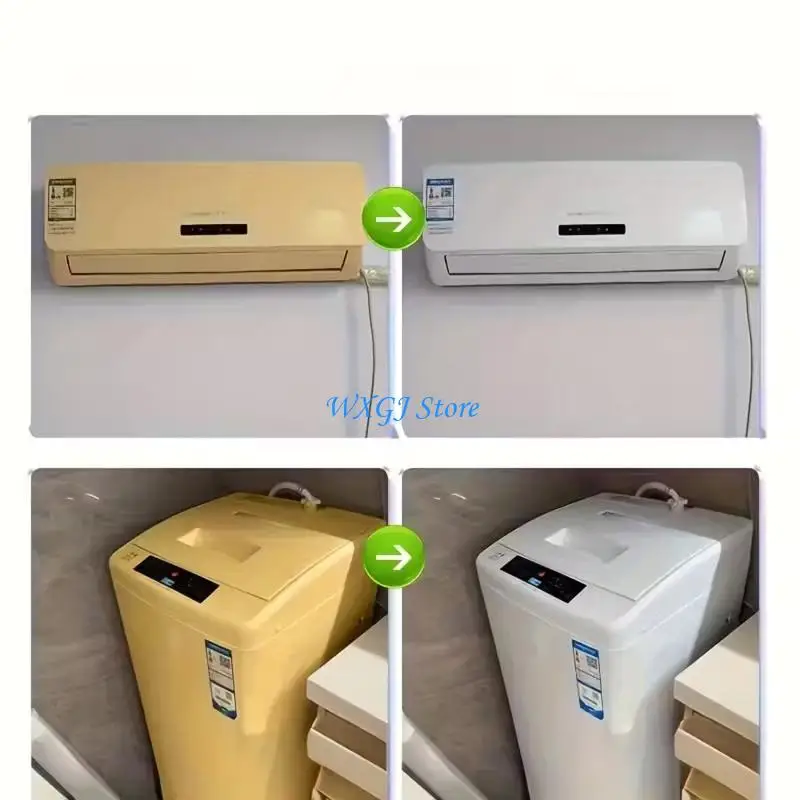 

37JE Stain Remover Appliances Plastic Yellowing Removal Sprayer Restoration Agent