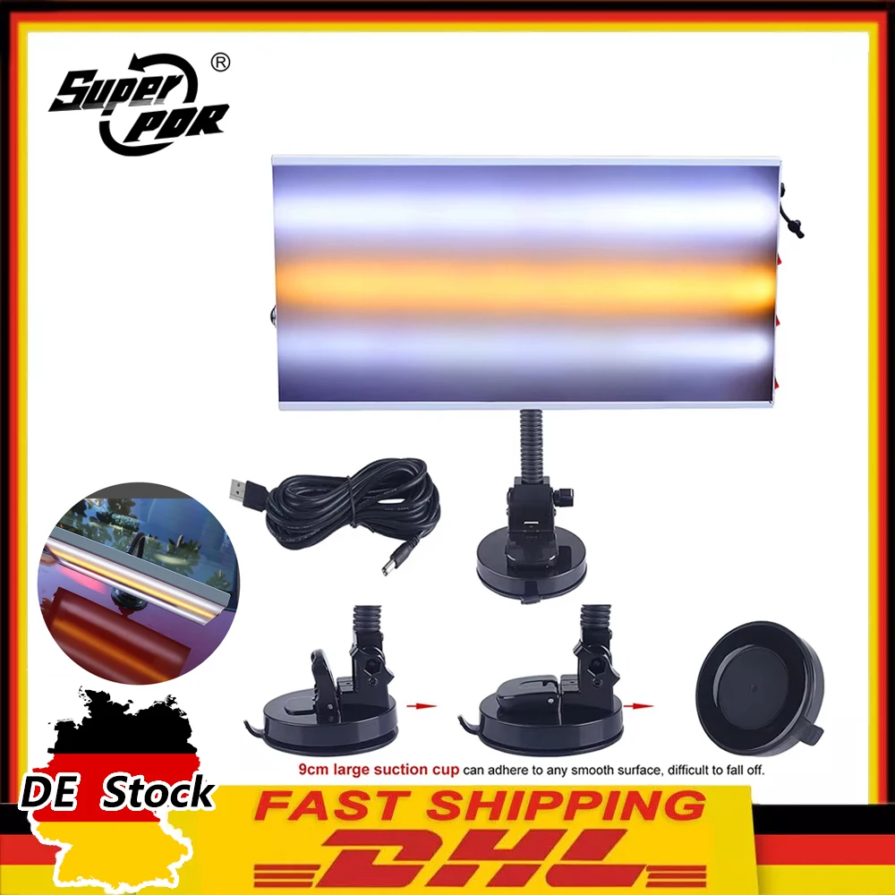 PDR Tools Line Board Lamp Tools Dent Remove Wire Light Board Dent Reflector Repair Tools Car Depression Repair Assist LED Lamp