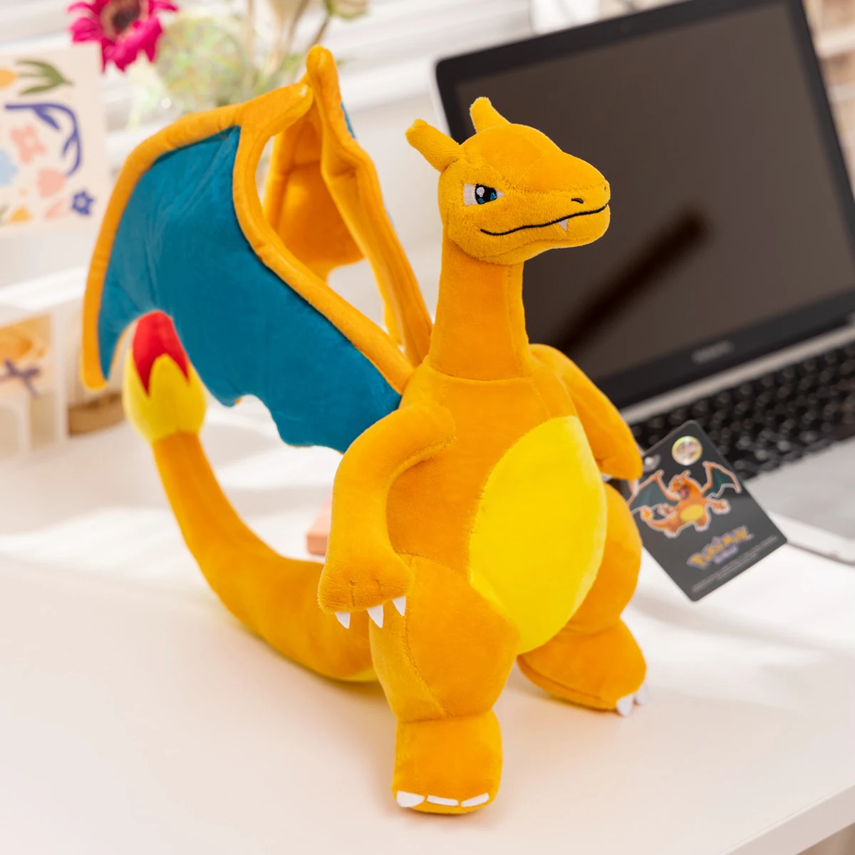 

Original Pikachu Pokemon Shiny Charizard Plush Charmander Stuffed Doll Kawaii Anime Charmeleon Plush Toys Xmas Gift For Kids