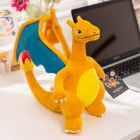 Original Pikachu Pokemon Shiny Charizard Plush Charmander Stuffed Doll Kawaii Anime Charmeleon Plush Toys Xmas Gift For Kids