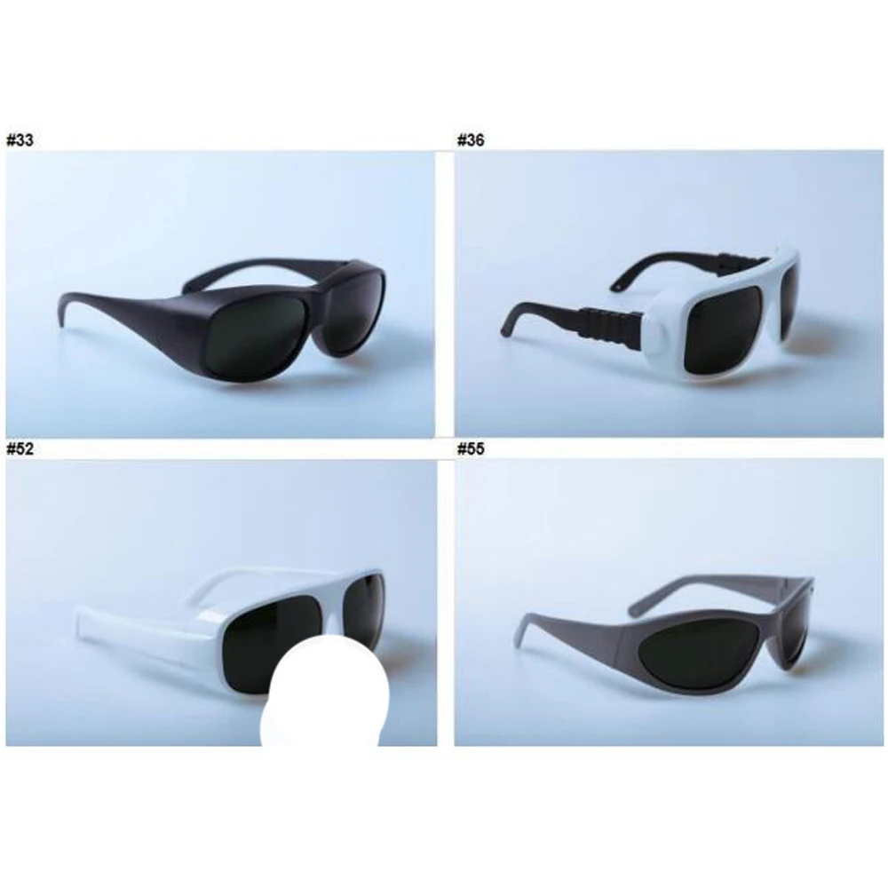 

200-1800nm IPL Laser Protective Glasses Laser Protective Photonic Optics Glasses Transmittance: 2%