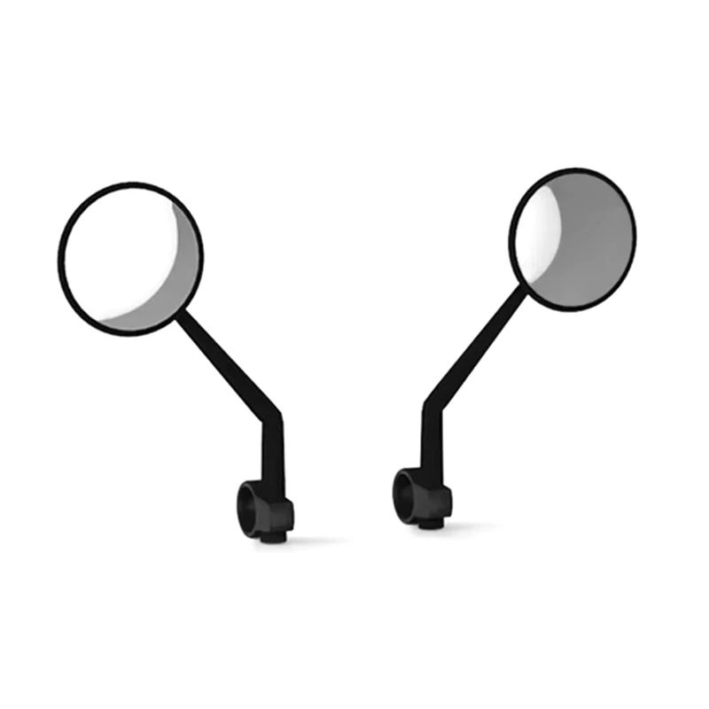 Universal Scooter Rearview Mirror, Scooter Handlebar View Retroreflector 360° Rotation Safety Mirror 1 Pair, Easy To Use