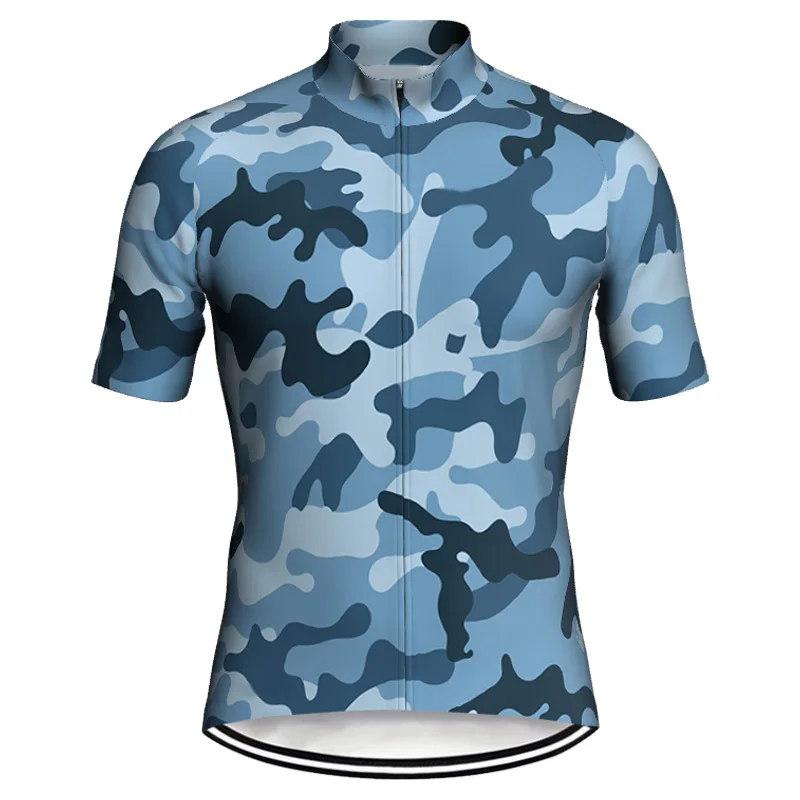 

Camo Short Cylcing Jersey Jacket Pro Ciclismo Pro MTB Bicycle Anti-sweat Undershirt Motocross Downhill Summer Top Sport Clothes