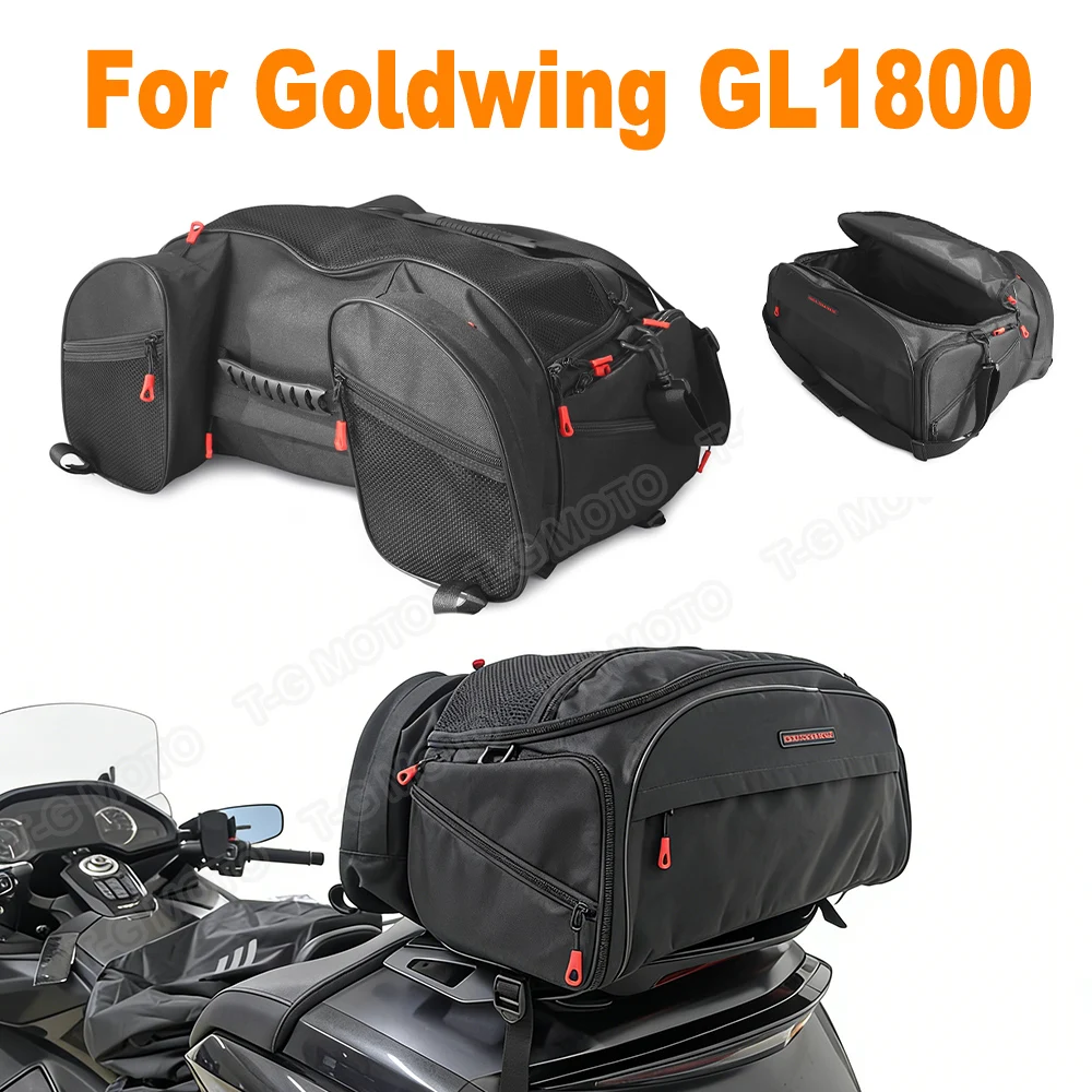 

Goldwing GL1800 Motorcycle Accessories Trunk Tail Luggage Panniers Top Bag Bags Cases For Gold Wing GL 1800 GL1500 GL 1500 Tour
