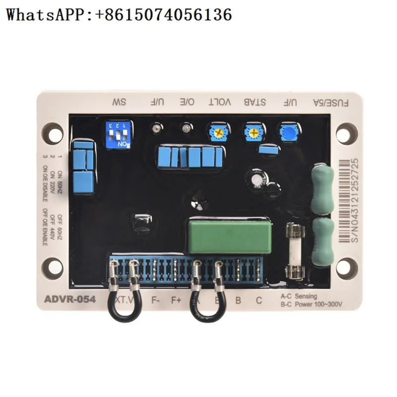 

ADVR-054 пластина регулирования давления бесщеточный генератор автоматический регулятор напряжения AVR плата регулятора возбуждения