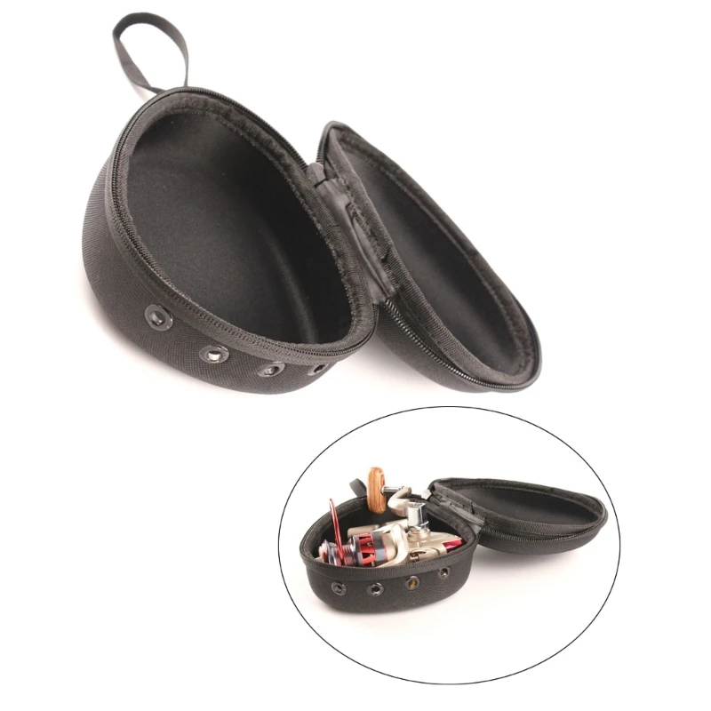 Portable Fishing Reel Bag Essential EVA Storage Bag Keep Your Gear Safe and Dry Must Have for Anglers and Adventurers