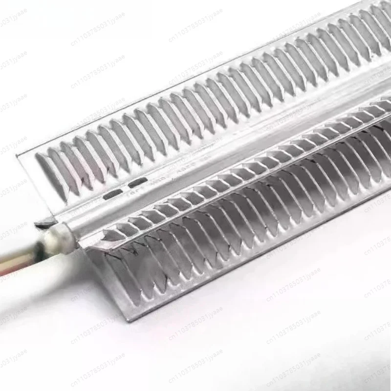 X-Shaped Aluminum Fin Radiator 660mm 230v 2000wAir Conditioner Curtain Machie Heating Tube Dry-Fired Baseboard Heater Heating