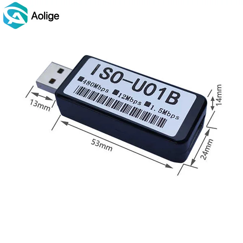 ADUM3165 USB Digital Isolator 480Mbps - High-speed, Voltage Protection for USB HUB, DAC Decoder Audio, Eliminates Current Sound