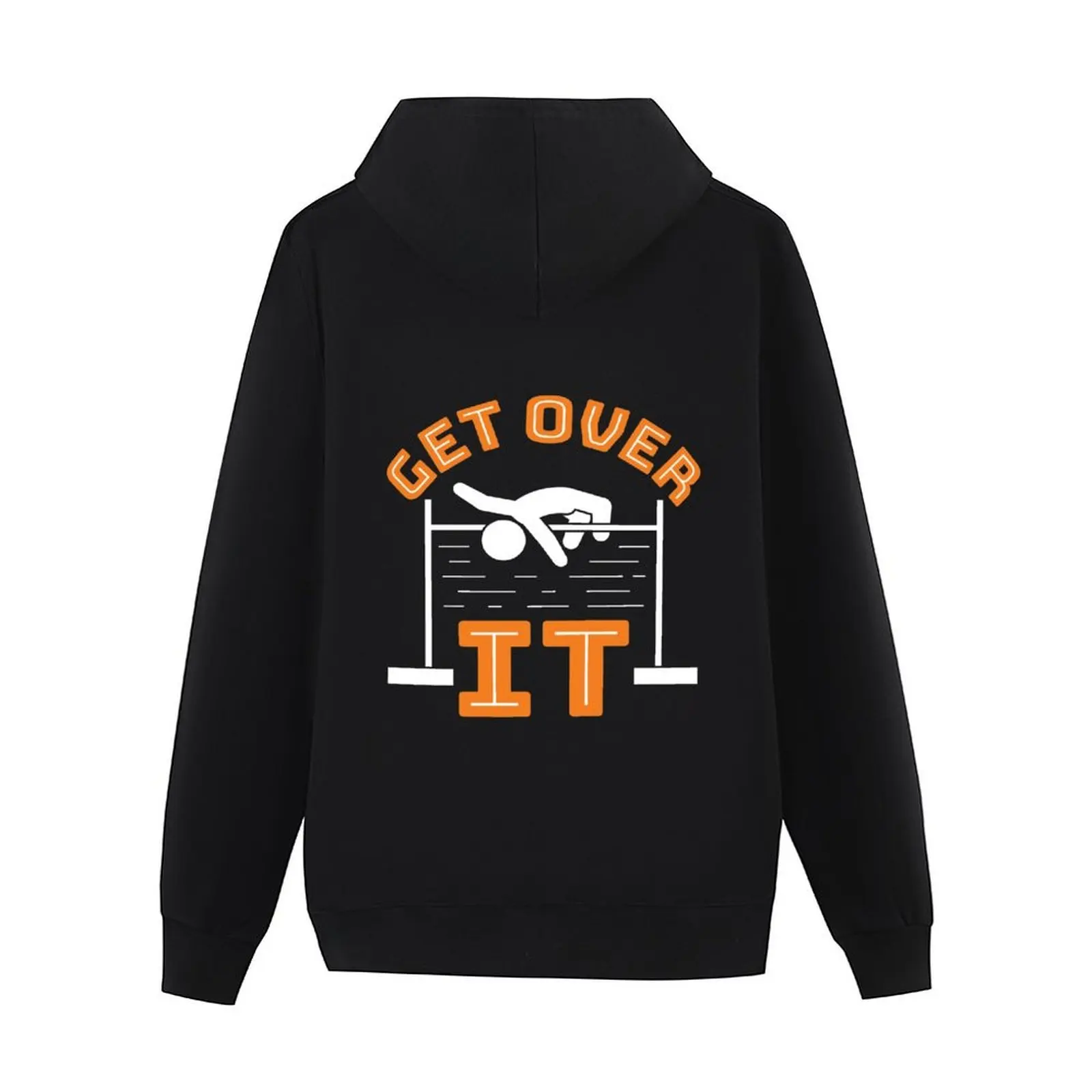High Jump - Get Over It Hoodie ملابس أنيمي بلوزة على الطراز الياباني للرجال مجموعة تي شيرتات عرق ميزات جديدة من هوديس وبلوزات